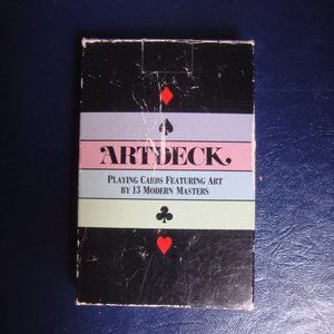 Vintage ARTDECK Modern Masters Playing Cards